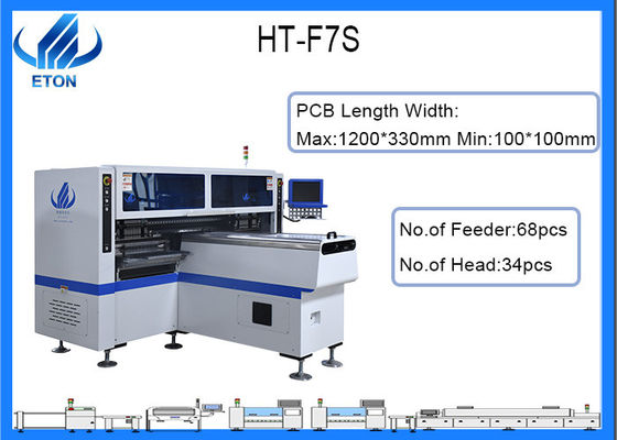 اختيار ووضع آلة في خط إنتاج SMT في ضوء الصمام الصناعي لتركيب أنبوب الصمام