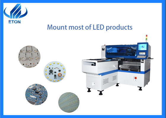 آلة صنع لمبة الإضاءة LED متعددة الوظائف 45K CPH 12Nozzles SMT Pick and Place Machine