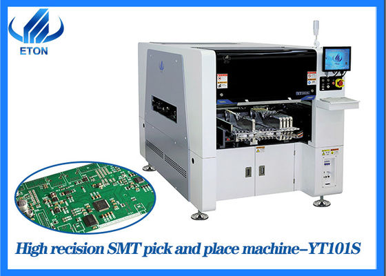 جهاز إضاءة LED 40000CPH 10 رؤوس مصباح LED يجعل آلة SMT Pick and Place