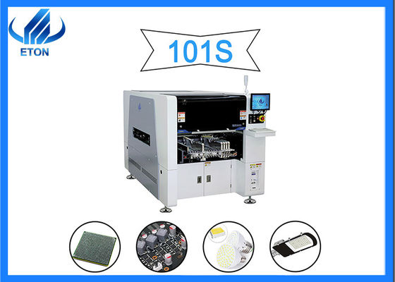 إضاءة LED SMT Mounter آلة 500x350mm PCB 40000 CPH SMT Pick And Place Machine