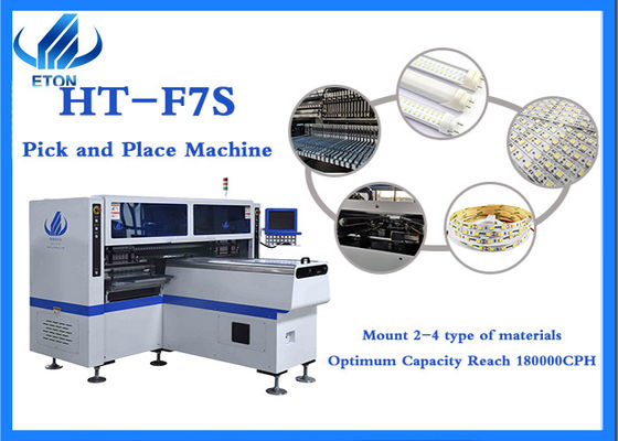 1.2m LED Strip ماكينة 18W CPH Group Picking Group Placing SMT mounting Machine