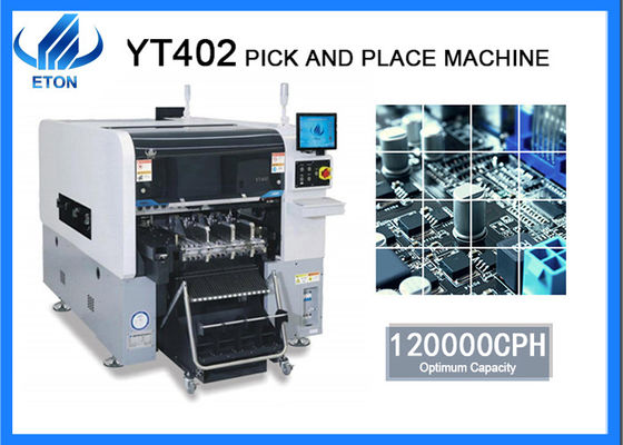 آلة تجميع المصباح LED دقة أعلى مع 20 رأس SMT آلة المركب