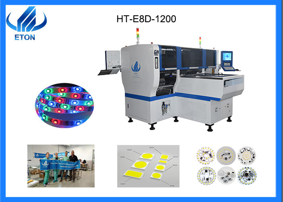 HT-E8D PCB آلة التجميع ، عالية السرعة LED SMT اختيار مكان وآلة 8KW