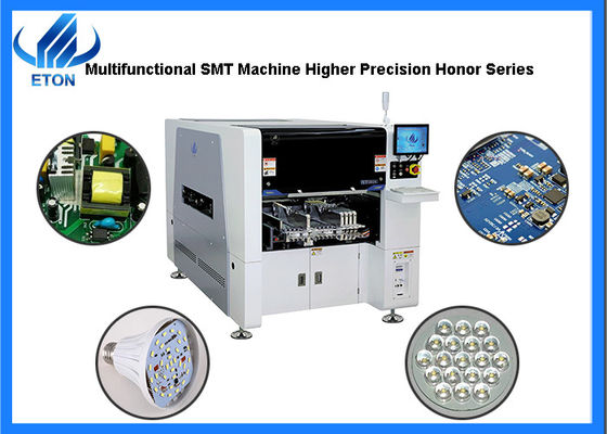 آلة SMT Pick Place متعددة الوظائف عالية الدقة لمكونات 0201-40 * 40mm