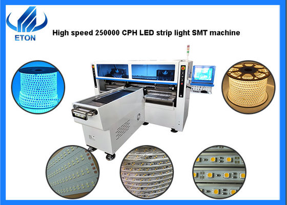 ذراع مزدوج أربع وحدات SMT Pick Place Machine 6KW آلة تصنيع أضواء الشريط المرنة