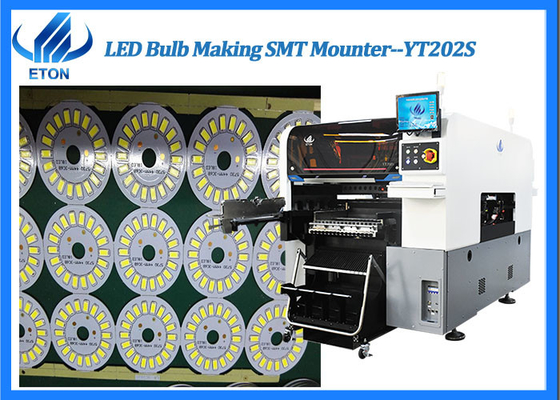 YT202S LED لمبة ماكينة SMT Mounter 80000CPH مع 20 فوهة