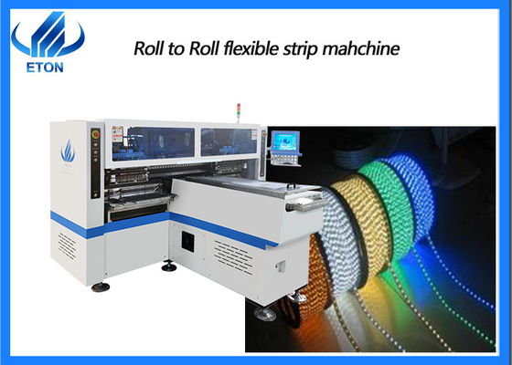 آلة تصنيع الشريط الناعم النيون 2835 5050 يمكن أن تنتج وحدة تركيب الرقاقة 1000 متر في الساعة