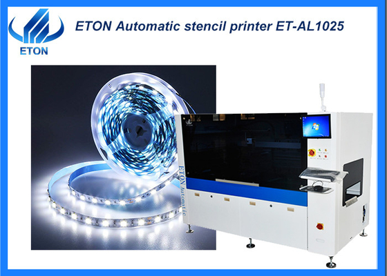 25m 50m 100m Strip SMT Stencil Printer نظام محاذاة الرؤية التنازلية التلقائية