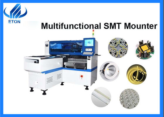 28 مغذيات اختيار ووضع آلة SMT Mounter 45000CPH لتجميع PCB