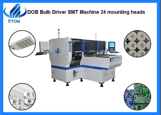 0.2mm مكونات الطاقة سائق SMT اختيار ووضع آلة LED لمبة صانع آلة 90000CPH