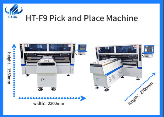 68 مغذيات SMT Pick And Place Machine 250000CPH لمصباح LED