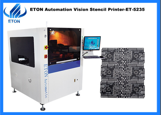 SMT Vision Stencil Printer 10mm PCB Transfer ارتفاع النفقات العامة