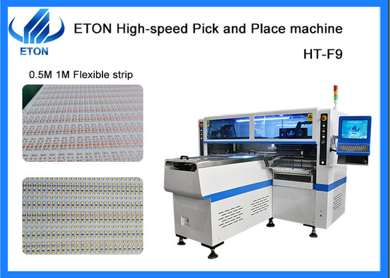 ماكس 1.2m PCB SMT اختار ووضع آلة ل 0.5M - 1M ضوء شريط