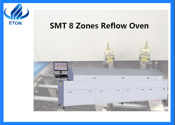 خط إنتاج LED SMT فرن إعادة التدفق مع نظام تشخيص ذكي