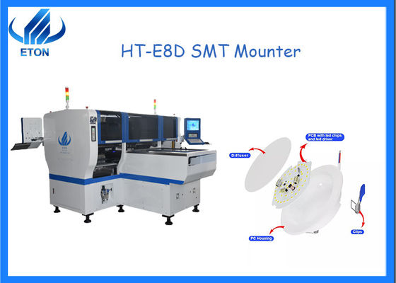 ETON HT-E8D-1200 SMT LED Chip Mounter 90000CPH آلة تجميع PCB