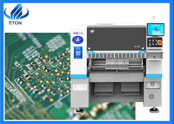 SMT اختار ووضع آلة 10 رأس 48000cph في خط إنتاج تجميع ضوء LED