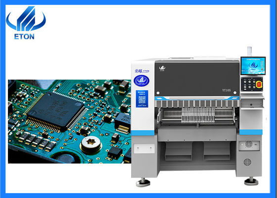 SMT اختيار ووضع آلة دقة عالية 0201 SMD تركيب في خط مجلس الإدارة الكهربائية