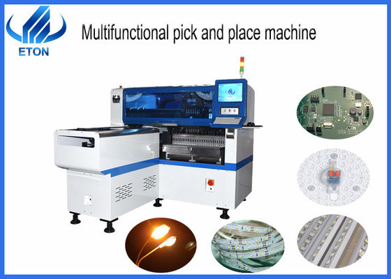 PCB Pick And Place Machine عالية السرعة عدسة LED عالية الدقة مع 45000 CPH