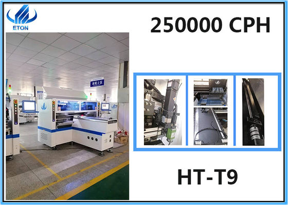 لفة إلى لفة شريط LED آلة تصاعد اختيار ووضع آلة 25W Cph 68Pcs رؤساء