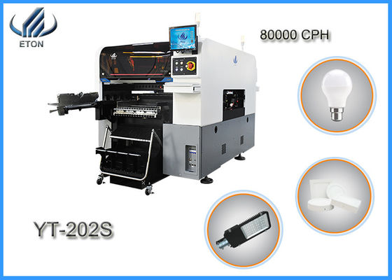 20 رأس اختيار ووضع آلة 500X450mm PCB حجم 80000 CPH سرعة