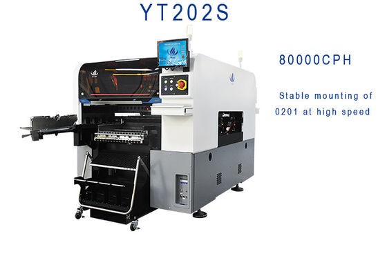 الحد الأدنى للتركيب 0201 دقة التعرف العالية LED CIRCUIT BOARD DISPLAY Mounting MACHINE