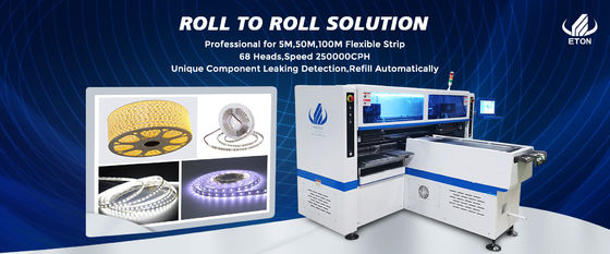 ETON SMT معدات التجميع آلة اختيار ووضع SMT صغيرة في خط إنتاج SMT