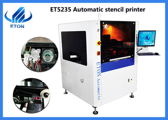 PCB Solder Paste SMT Line معدات طابعة أوتوماتيكية بالكامل بمحرك مؤازر