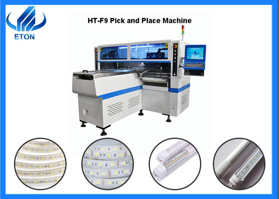250000CPH SMT Pick And Place Machine 68 رأسًا لأنبوب LED / ضوء الشريط