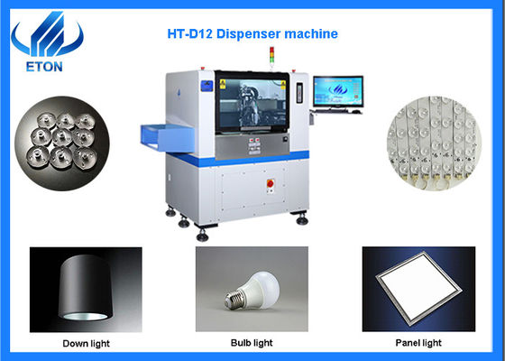 آلة الاستغناء عن الغراء الأوتوماتيكية SMT أقل إهدارًا عالي الكفاءة 90000CPH للعدسة