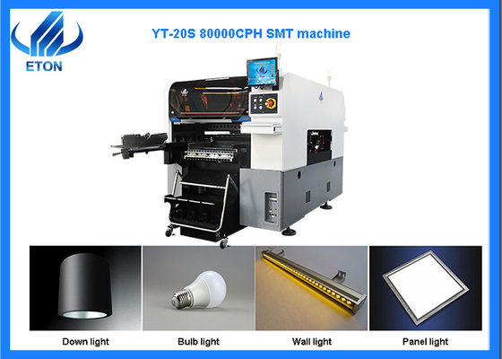 يمكن أن تقوم الدقة الفائقة بتركيب 0201 مكونات SMT Pick And Place Machine