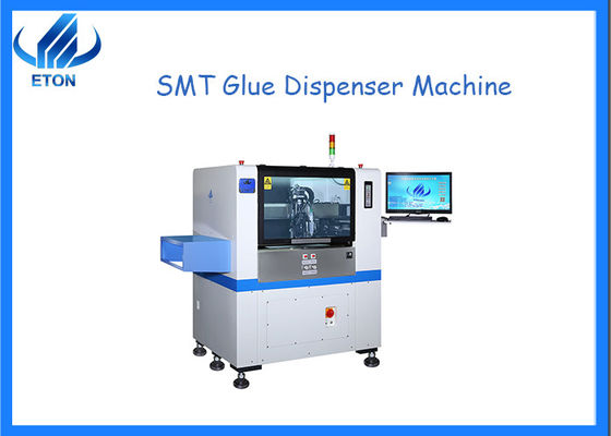 آلة موزع الغراء SMT التلقائي لثنائي الفينيل متعدد الكلور 1200 * 500 مم مع نظام تحديد المواقع CCD