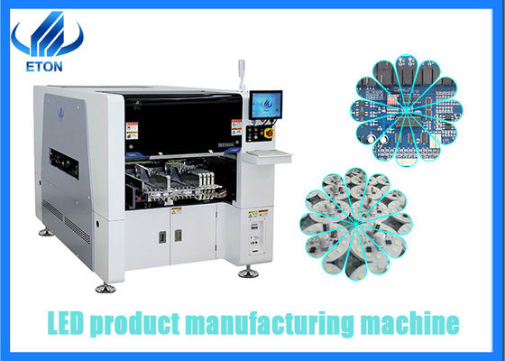 0201 مكون LED آلة التصنيع 40000 CPH للوحة PCB عالية الدقة