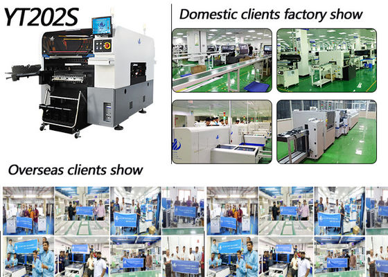 20 رأس لوحة كهربائية SMT اختيار مكان آلة SMT Mounter التلقائي