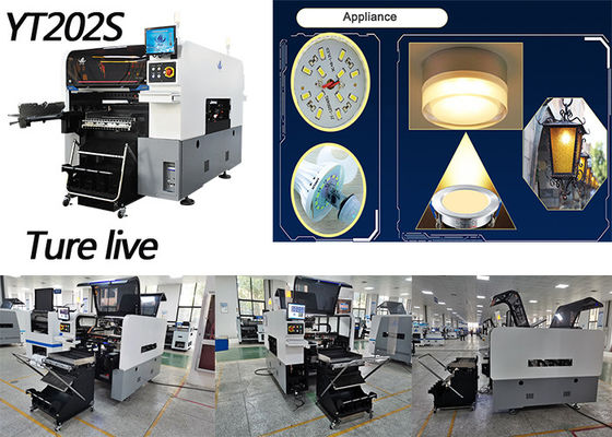 20 رأس لوحة كهربائية SMT اختيار مكان آلة SMT Mounter التلقائي