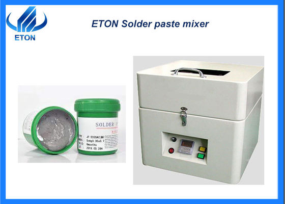 كفاءة العمل SMT Power أحادية الطور 220 فولت خلاط معجون اللحام