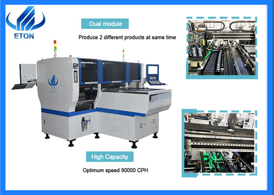 SMD LED Chips Mounting Machine 90K CPH for LED Power Driver / LED Light
