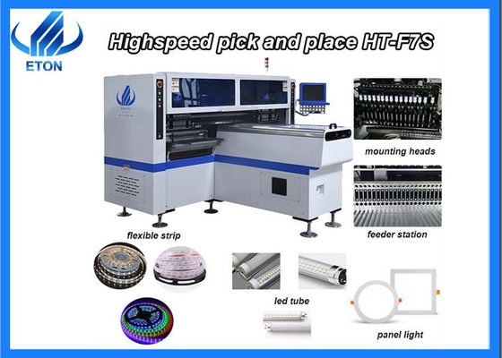 أنبوب / قطاع LED صنع SMT Mounter آلة محرك خطي مغناطيسي 180000CPH