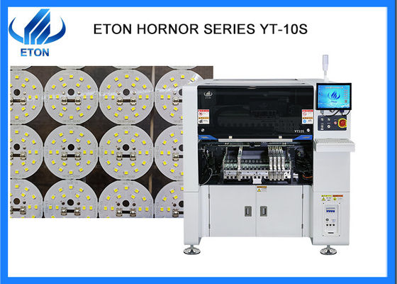 إضاءة LED وحدة واحدة SMT آلة مع محرك خطي مغناطيسي