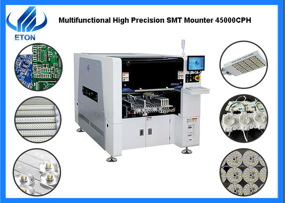 0201 - 40 * 40mm مكونات SMT Pick Place Machine مع كاميرا رقمية عالية الدقة