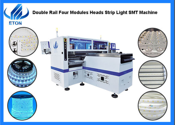 136 رأس SMT Pick And Place Machine 500000 CPH لشريط الضوء المرن LED