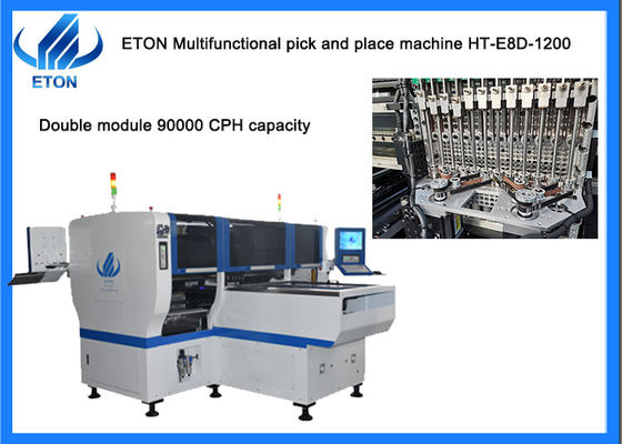 إضاءة LED SMT ماكينة اختيار المكان بقدرة 90000 CPH متعددة الوظائف