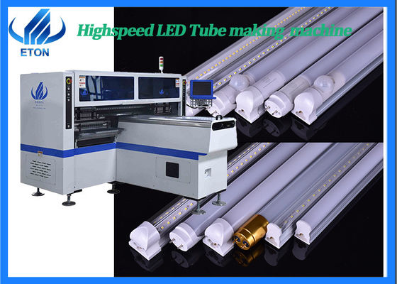 ماكينة تصنيع أعمدة LED SMT Mounter 180000CPH باللونين الأزرق والأبيض