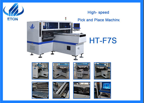 HT-F7S 180000CPH SMT مجموعة الرأس القابلة للتعديل للآلة للاستلام والتركيب