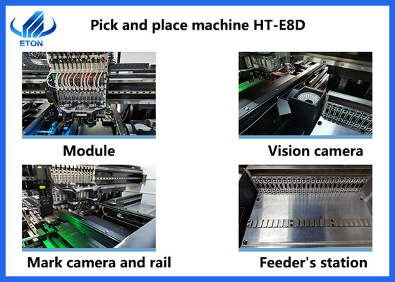 90000 CPH SMT pick & place machine محرك خطي مغناطيسي عالي الجودة