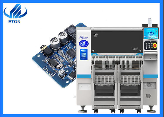 آلة تجميع SMT Windows 7 98000CPH 20 رأس خط إنتاج SMT