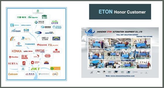 رأس وضع مزدوج مجموع 20 رأس آلة SMT 98000CPH ETON YT20S آلة تركيب PCB