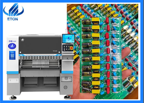 آلة تركيب الشريحة LED SMD آلة صنع الإضاءة LED 48000CPH خط إنتاج SMT