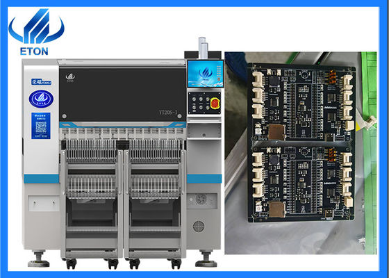 السرعة القابلة للتخصيص SMT اختيار ووضع آلة 20 أدوات مزدوجة غانتري علبة IC وحدات متوافقة