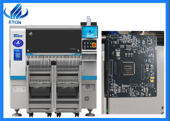 500×300ملم PCB SMT Machine 20 رأس سلك مرن أوضاع وضعية متقدمة للإنتاج السريع