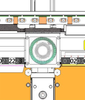 0201 Skd High Precision PCB Board Assembly Multi-head SMT Pick and Place Machine (أجهزة جمع ألواح الكريستال ذات الدقة العالية)